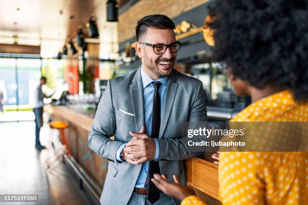 i just know we'll do great business together - young professionals in resturant stock pictures, royalty-free photos & images