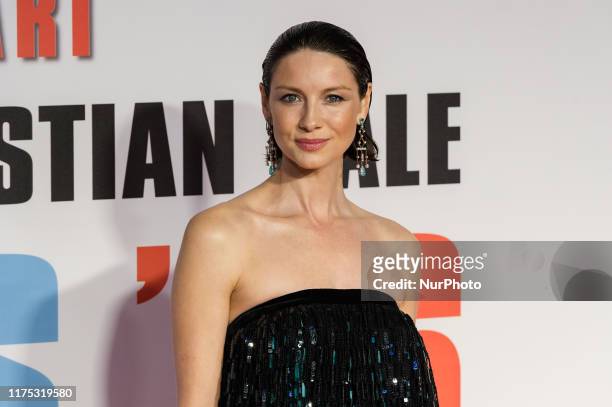 Caitriona Balfe attends the UK film premiere of 'Le Mans '66' at Odeon Luxe, Leicester Square during the 63rd BFI London Film Festival on 10 October,...