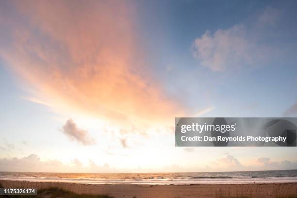 seascape sunrise tourism travel destinations - amelia island florida stockfoto's en -beelden