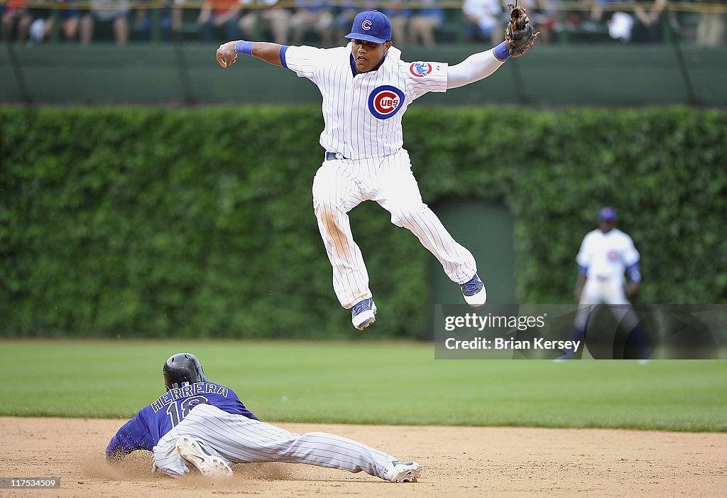 Colorado Rockies v Chicago Cubs