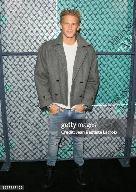 Cody Simpson attends the Tiffany & Co. Celebrates Launch of New Tiffany Men's Collections at the Hollywood Athletic Club on October 11, 2019 in Los...