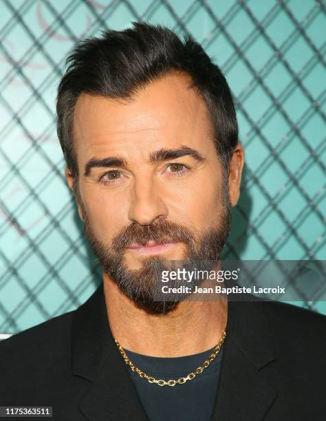 Justin Theroux attends the Tiffany & Co. Celebrates Launch of New Tiffany Men's Collections at the Hollywood Athletic Club on October 11, 2019 in Los...