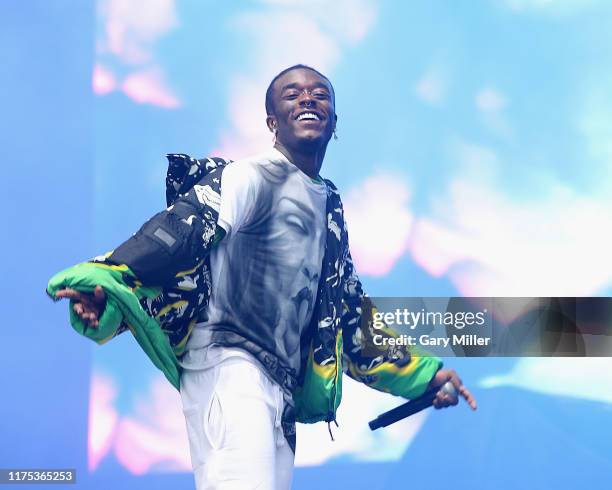 Lil Uzi Vert performs in concert during week two of the ACL Music Festival at Zilker Park on October 11, 2019 in Austin, Texas.