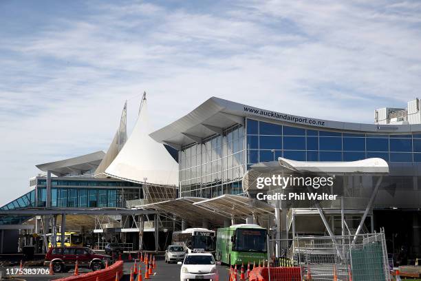 Auckland International Airport is pictured on September 18, 2019 in Auckland, New Zealand. Auckland Airport is the largest and busiest airport in New...