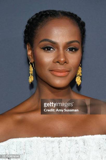 Tika Sumpter attends POPSUGAR X ABC "Embrace Your Ish" Event at Goya Studios on September 17, 2019 in Los Angeles, California.