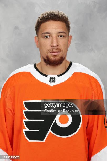 Chris Stewart of the Philadelphia Flyers poses for his official headshot for the 2019-2020 season on September 12, 2019 at the Virtua Flyers Skate...