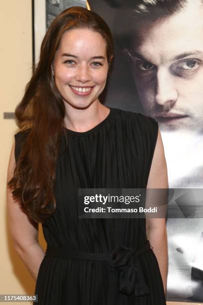 Anna Popplewell attends the Private Screening and Q&A of "You Are Here" at the Chaplin Theater at Raleigh Studios on September 17, 2019 in Hollywood,...