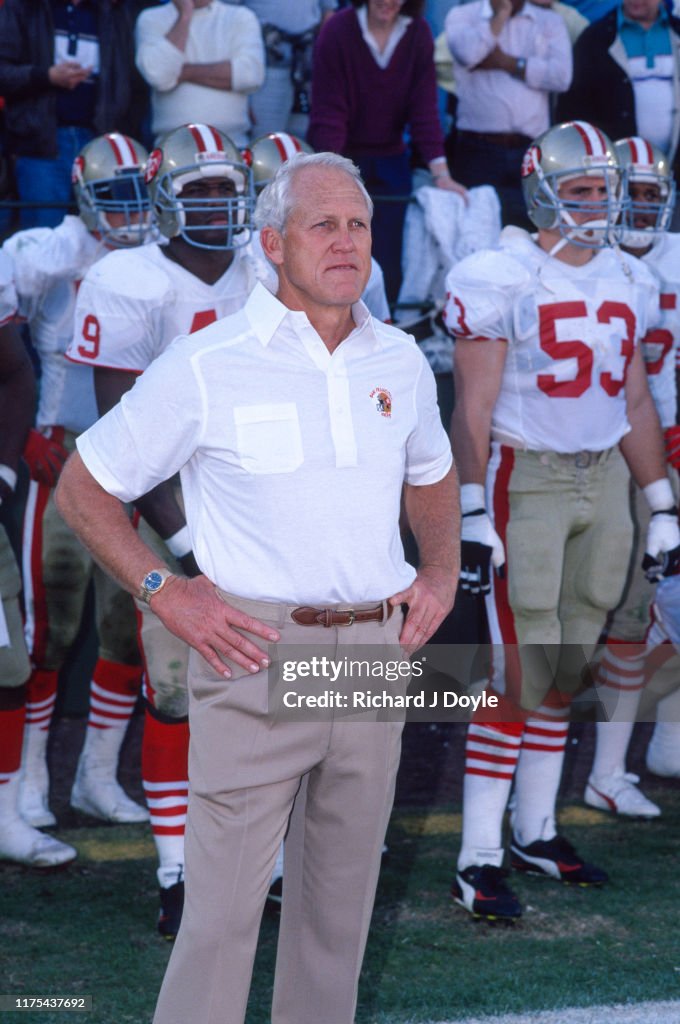 NFL San Francisco 49ers - Head Coach Bill Walsh.