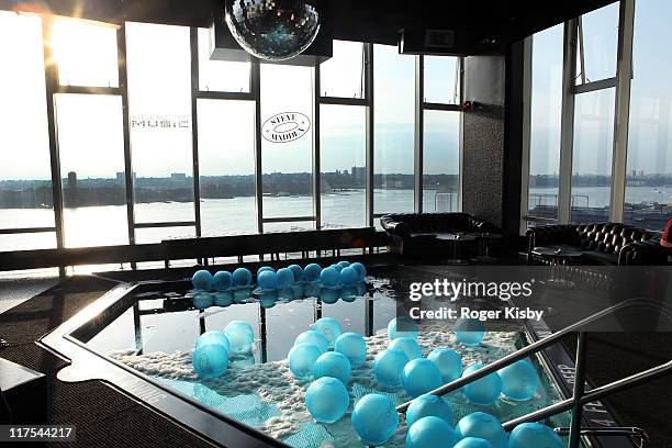 General atmosphere at the Steve Madden Music Summer Concert Series at Le Bain on June 27, 2011 in New York City.