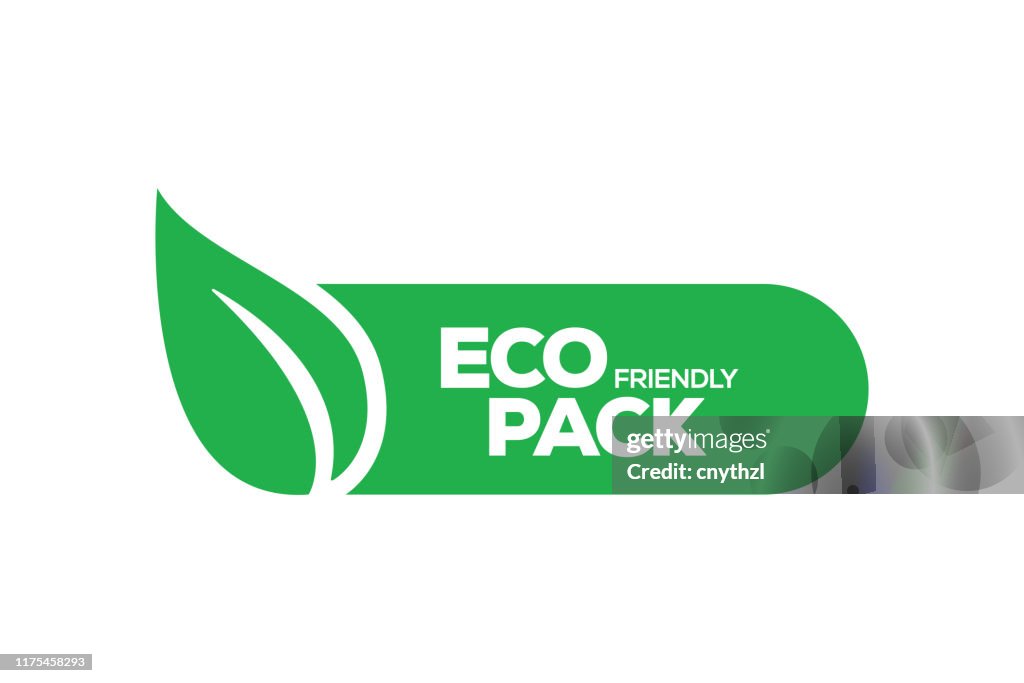 Insignia de paquete ecológico