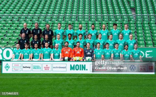 Back Row Coach Christian Vander, Coach Tim Borowski, Coach Thomas Horsch, Sebastian Langkamp, Niclas Fuellkrug, Oemer Toprak, Claudio Pizarro,...