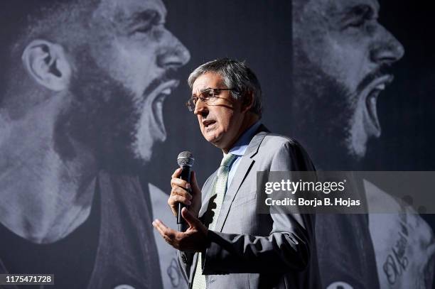 Euroleague president Jordi Bertomeu during the presentation of Euroleague 2019/2019 for DAZN on September 18, 2019 in Madrid, Spain.