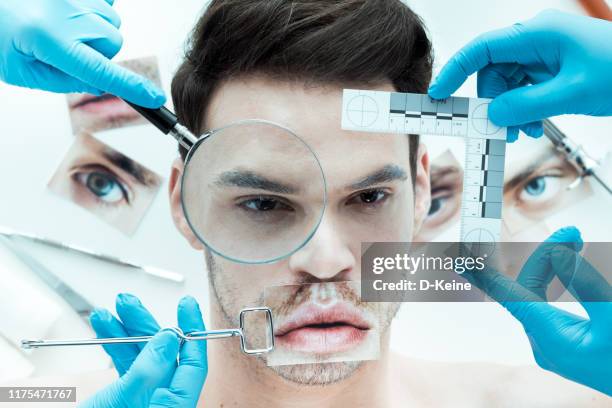 cirugía plástica - cirugía plástica hombres fotografías e imágenes de stock