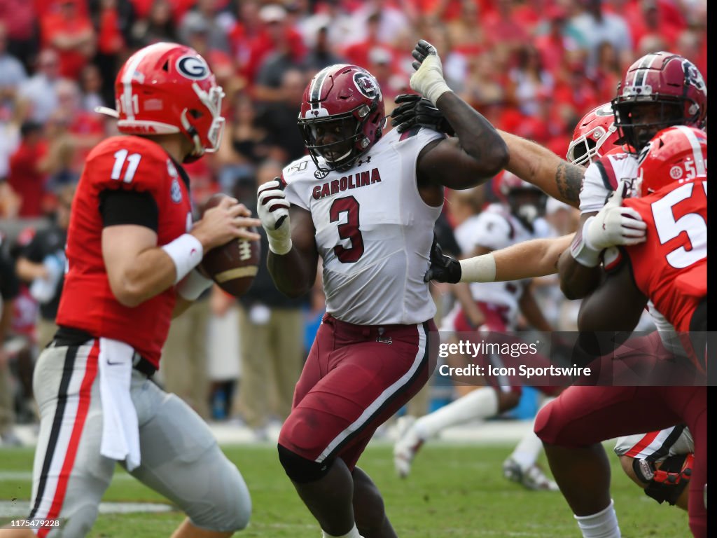 COLLEGE FOOTBALL: OCT 12 South Carolina at Georgia