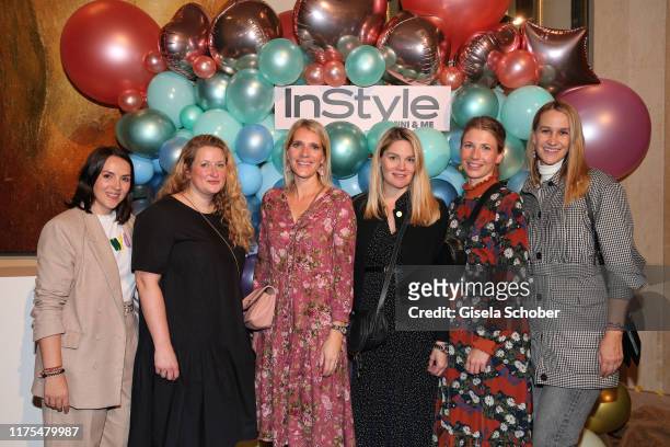 Instyle team: Bianka Morgen, Elfi Langefeld, Julia Henkel, Alessandra Kuschel, Eva Jost, Elisabeth Schmidt, Miriam Nowak during the "InStyle Mini &...