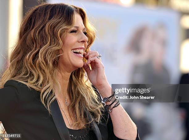 Actress Rita Wilson attends the "Larry Crowne" Los Anglees Premiere at Grauman's Chinese Theatre on June 27, 2011 in Hollywood, California.