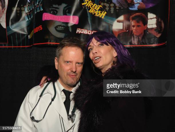James Lorinz and Patty Mullen attend the New Jersey Horror Con 2019 at Showboat Hotel in Atlantic City on October 12, 2019 in Atlantic City City.
