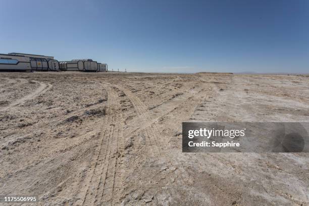 mars camp, qinghai province, china - 宇宙基地 個照片及圖片檔