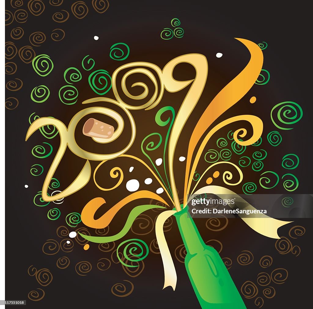 Vector 2009 New Year 2009 High-Res Vector Graphic - Getty Images
