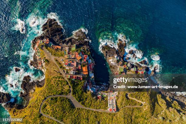 tenerife coastline - tenerife stock-fotos und bilder