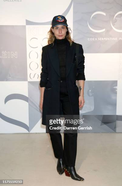 Irina Lakicevic attends COS X Serpentine Park Nights at the COS Coal Drops Yard Store on September 18, 2019 in London, England.