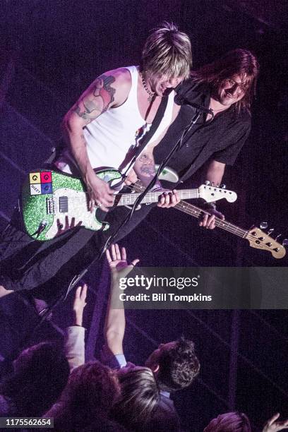 October 5: MANDATORY CREDIT Bill Tompkins/Getty Images Goo Goo Dolls on October 5, 1999 in Telluride.