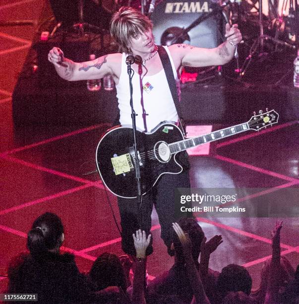 October 5: MANDATORY CREDIT Bill Tompkins/Getty Images Goo Goo Dolls on October 5, 1999 in Telluride.