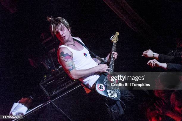 October 5: MANDATORY CREDIT Bill Tompkins/Getty Images Goo Goo Dolls on October 5, 1999 in Telluride.