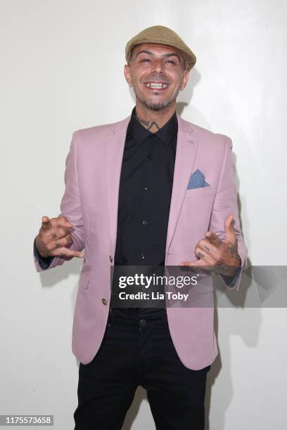 Abz Love attends the World Fashion Awards at The Savoy Hotel on September 18, 2019 in London, England.