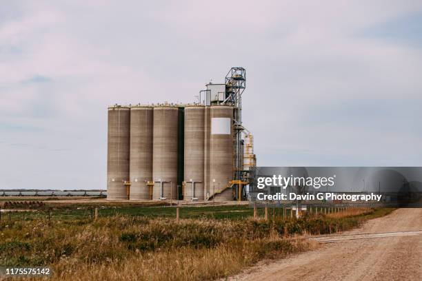 grain terminal - silage stock pictures, royalty-free photos & images