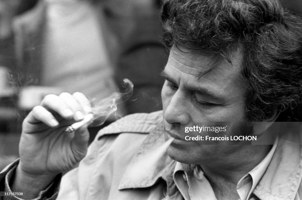 American Actor Peter Falk In Paris