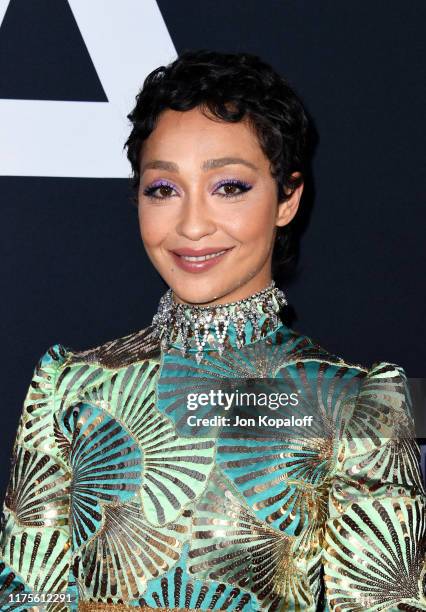 Ruth Negga attends the premiere of 20th Century Fox's "Ad Astra" at The Cinerama Dome on September 18, 2019 in Los Angeles, California.