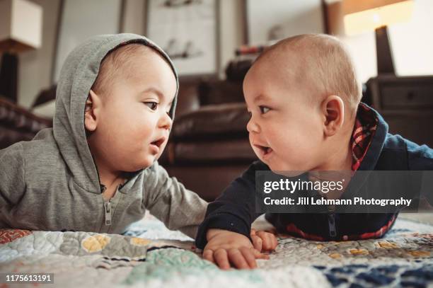 Twins Doing Math Chubby Baby Twins Photos and Premium High Res Pictures - Getty Images