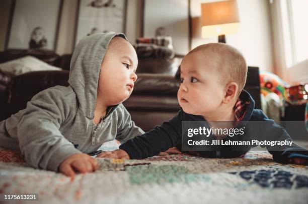 Twins Doing Math Chubby Baby Twins Photos and Premium High Res Pictures - Getty Images