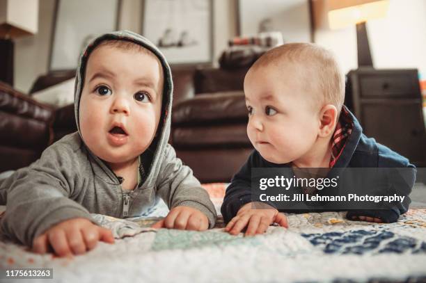 Twins Doing Math Chubby Baby Twins Photos and Premium High Res Pictures - Getty Images