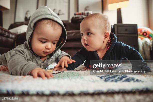 Twins Doing Math Chubby Baby Twins Photos and Premium High Res Pictures - Getty Images