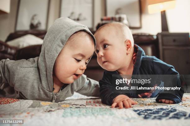 Twins Doing Math Chubby Baby Twins Photos and Premium High Res Pictures - Getty Images
