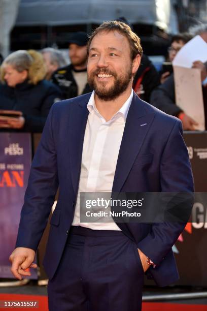 Stephen Graham attends The Irishman International Premiere and Closing Gala during the 63rd BFI London Film Festival at the Odeon Luxe Leicester...