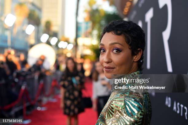 Ruth Negga attends the premiere of 20th Century Fox's "Ad Astra" at The Cinerama Dome on September 18, 2019 in Los Angeles, California.