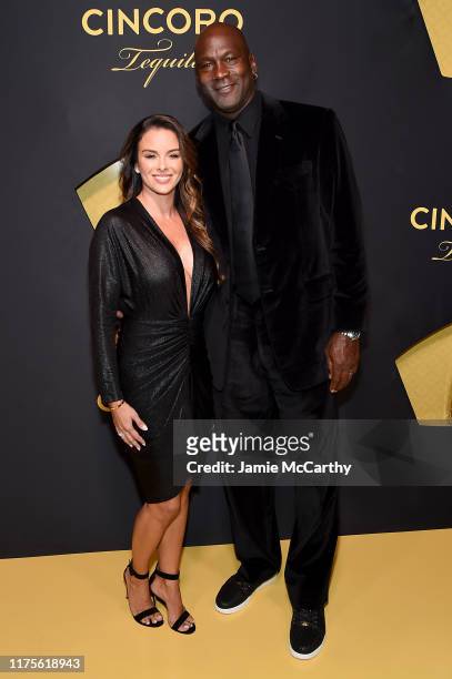 Yvette Prieto and Michael Jordan attend the Cincoro Tequila launch at CATCH Steak on September 18, 2019 in New York City.