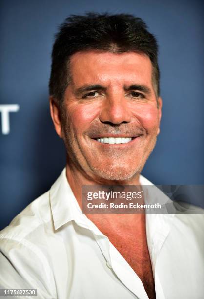 Simon Cowell attends the "America's Got Talent" Season 14 Finale Red Carpet at Dolby Theatre on September 18, 2019 in Hollywood, California.