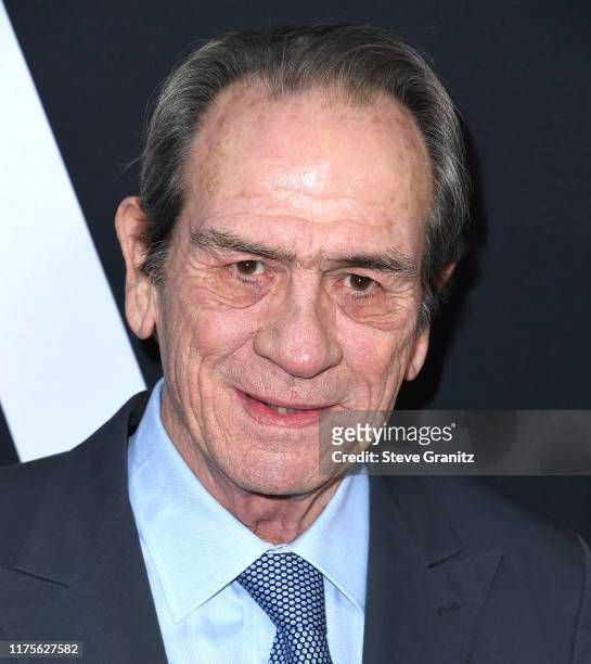 Tommy Lee Jones arrives at the Premiere Of 20th Century Fox's "Ad Astra" at The Cinerama Dome on September 18, 2019 in Los Angeles, California.