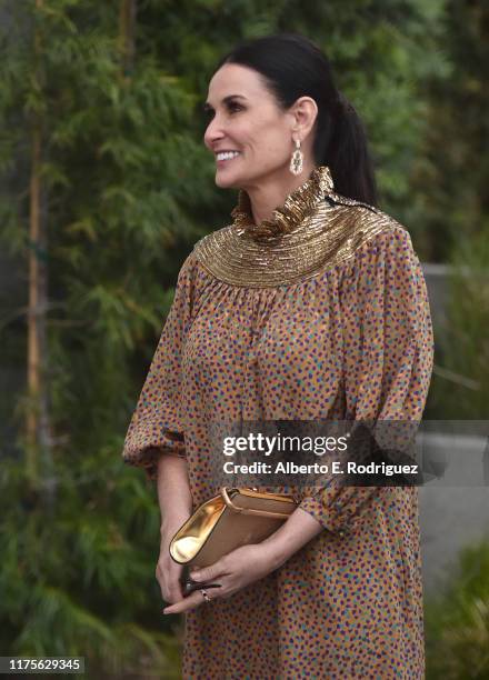 Demi Moore attends the L.A. Premiere of Screen Media's "Corporate Animals" at NeueHouse Los Angeles on September 18, 2019 in Hollywood, California.