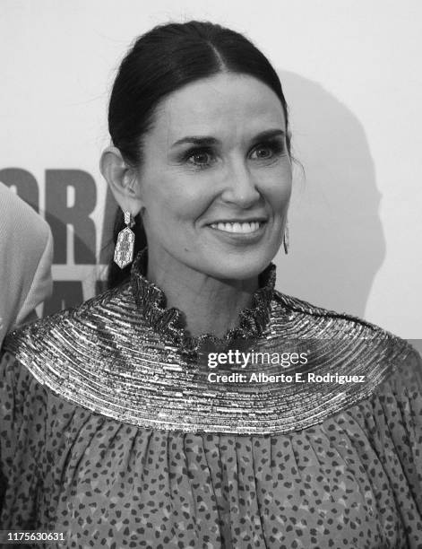 Demi Moore attends the L.A. Premiere of Screen Media's "Corporate Animals" at NeueHouse Los Angeles on September 18, 2019 in Hollywood, California.