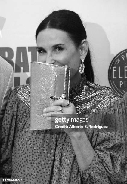 Demi Moore attends the L.A. Premiere of Screen Media's "Corporate Animals" at NeueHouse Los Angeles on September 18, 2019 in Hollywood, California.