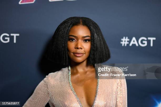 Gabrielle Union attends "America's Got Talent" Season 14 Finale Red Carpet at Dolby Theatre on September 18, 2019 in Hollywood, California.