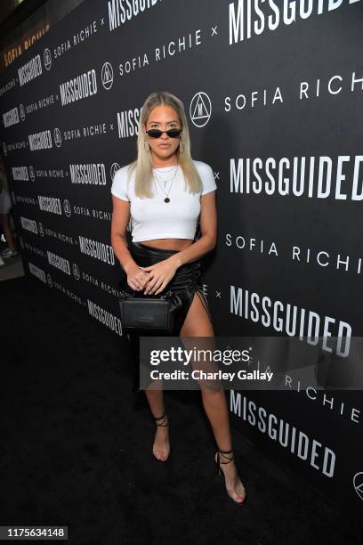 Barbie Blank attends Sofia Richie x Missguided Launch Party at Bootsy Bellows on September 18, 2019 in West Hollywood, California.