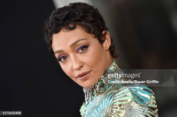 Ruth Negga attends the Premiere of 20th Century Fox's "Ad Astra" at The Cinerama Dome on September 18, 2019 in Los Angeles, California.