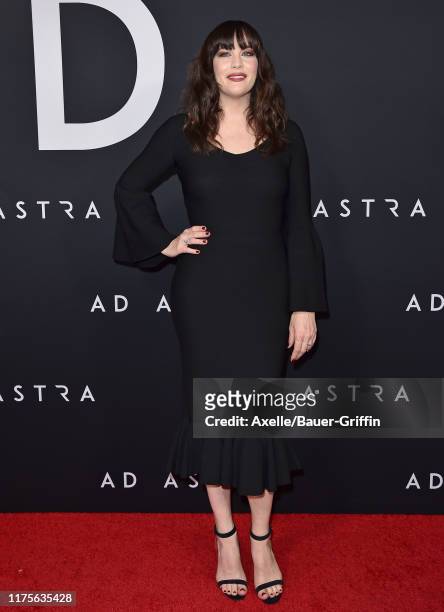Liv Tyler attends the Premiere of 20th Century Fox's "Ad Astra" at The Cinerama Dome on September 18, 2019 in Los Angeles, California.