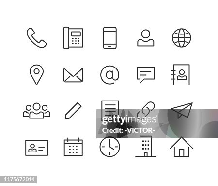 Kontakt Icons - Classic Line Series Kontakt Icons - Classic Line Series